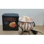 Basket of Rocks Lamp with Packaging